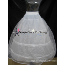 3 Hoops Petticoats Ball Gown Tailles réglables Crinoline Accessoires de mariée Underkirt pour Wedding / Prom / Quinceanera Dress